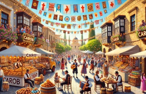 Carob festival in Peyia