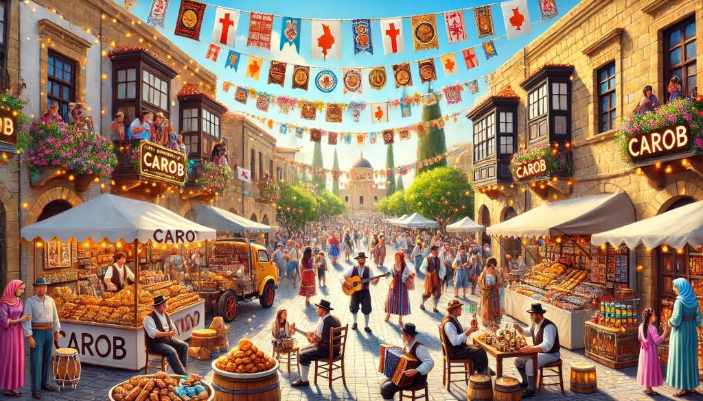 Carob festival in Peyia