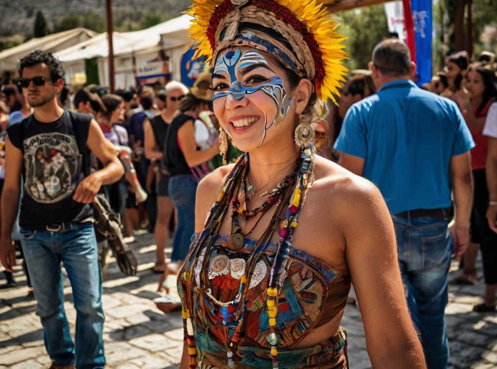 Art and Music Festival in Kato Amiandos