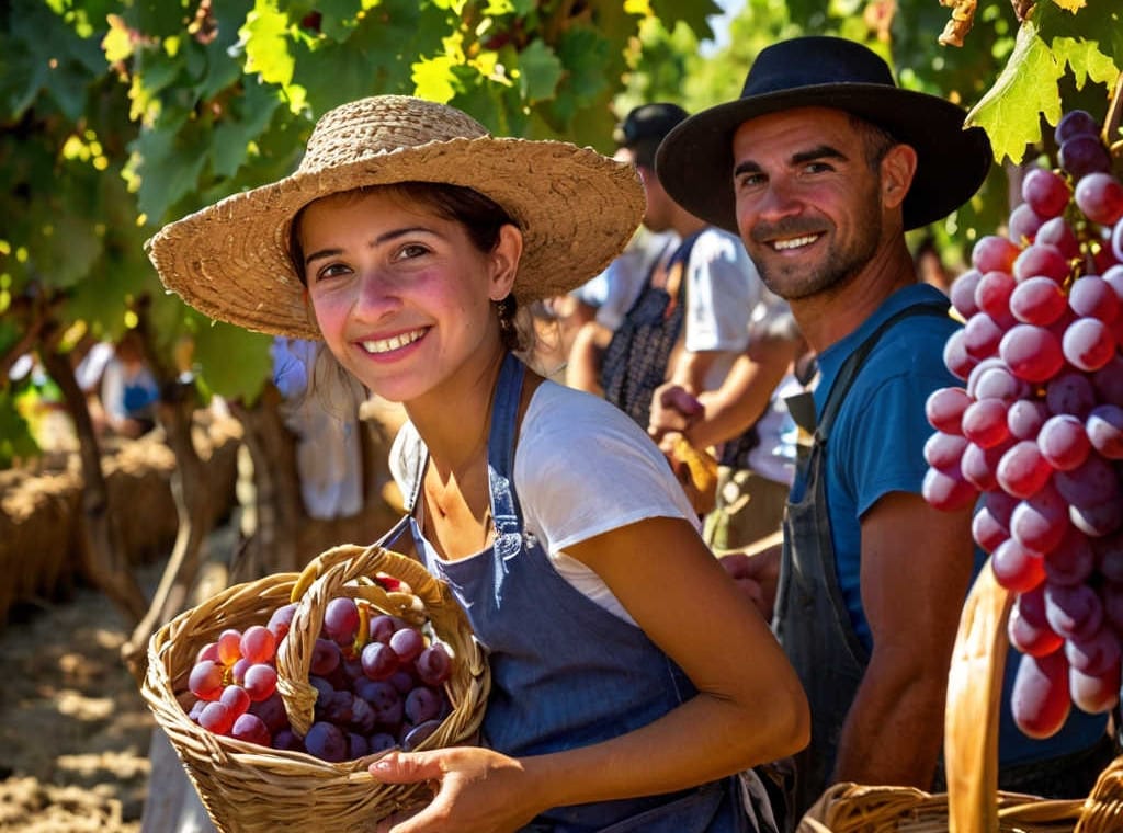 Grape Harvest Festival In Souni Zanatzia