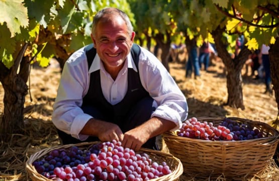 Grape Harvest Festival In Vasa Koilaniou