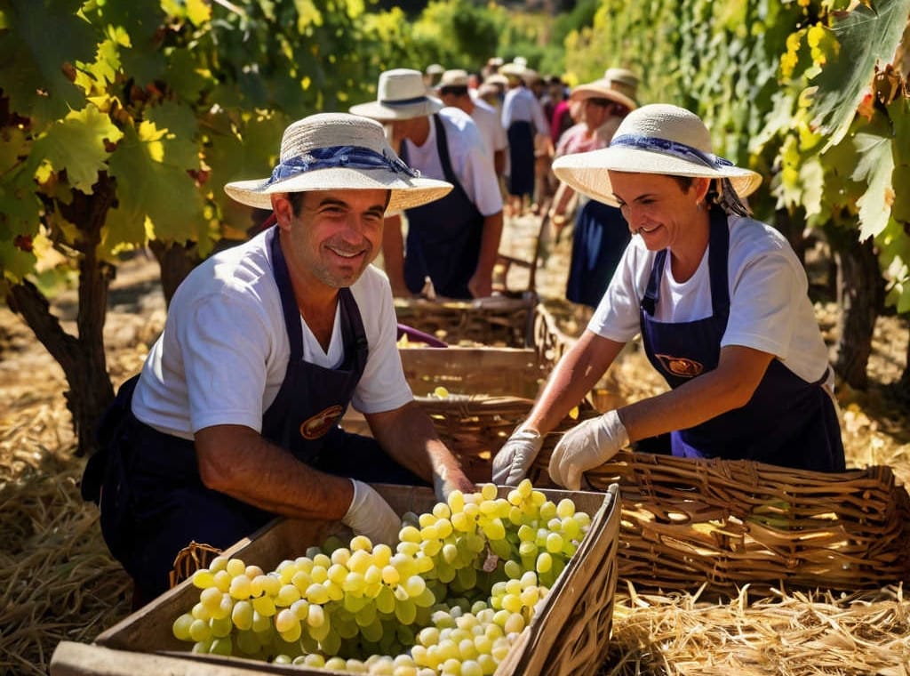 Grape Harvest Festival in Panagia Village