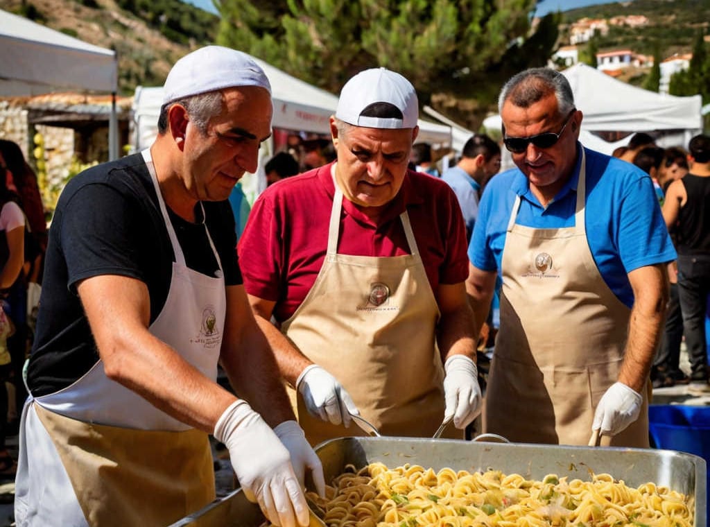 Pasta Flavours Festival in Agios Theodoros Village