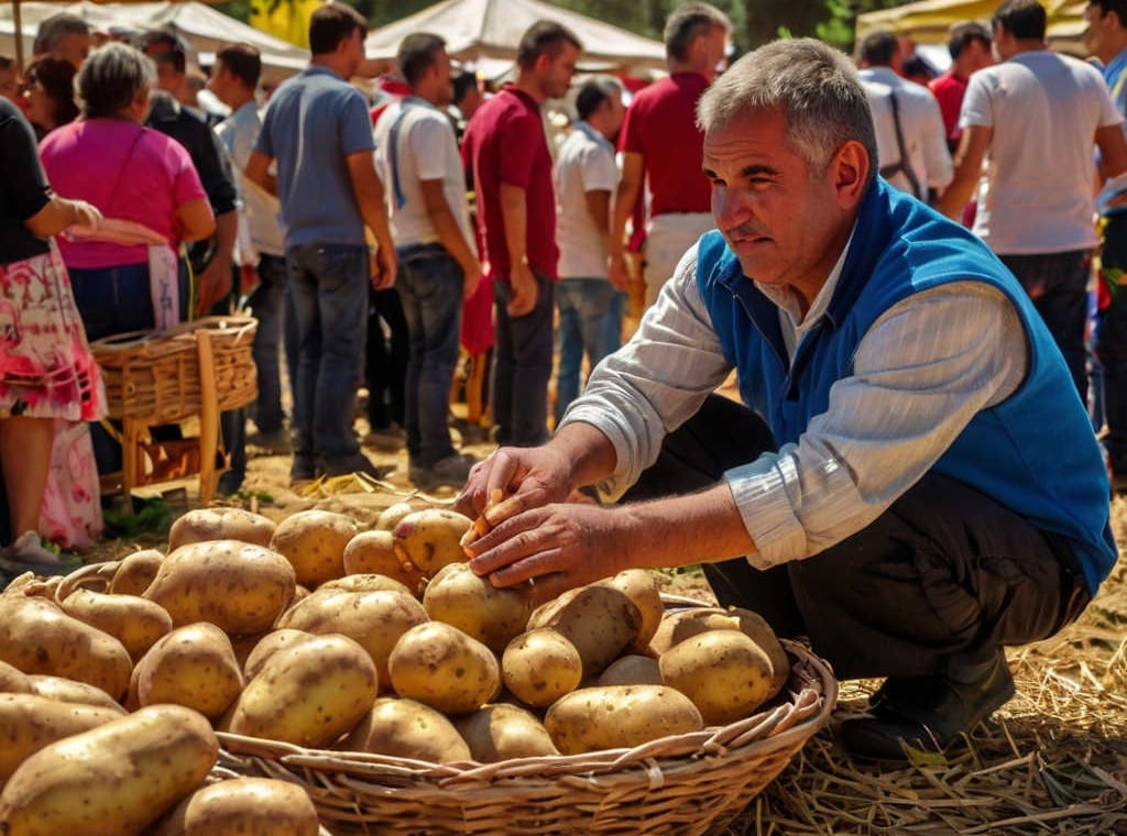 Potato Festival in Xylofagou Village