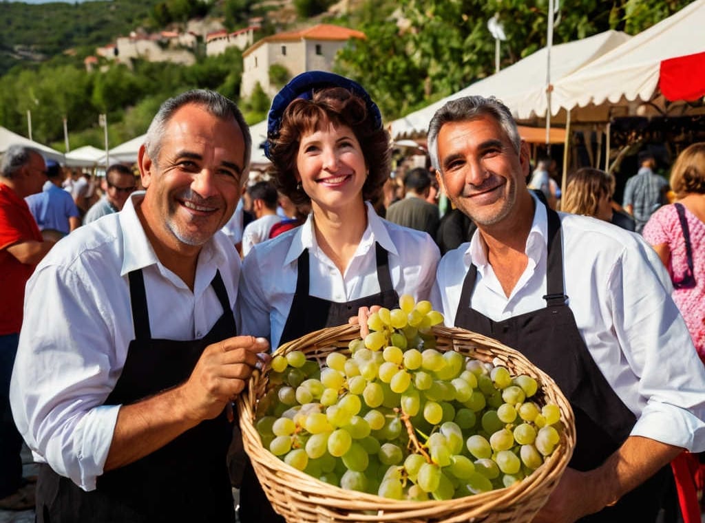 The Grape Festival In Arsos