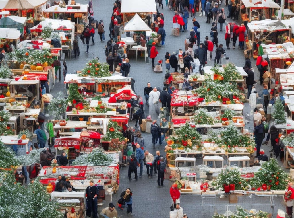 Christmas Autumn Market in Pano Kivides