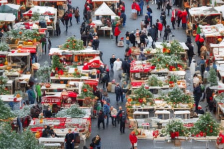 Christmas Autumn Market in Pano Kivides