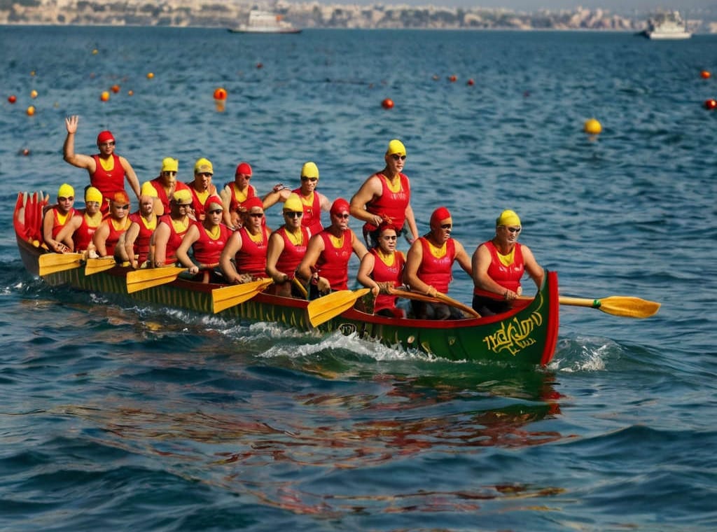 Dragon Boat Regatta in Limassol