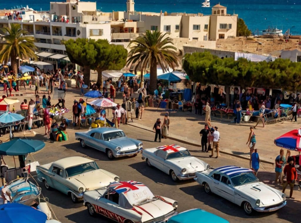 Motor Festival in Ayia Napa Harbour