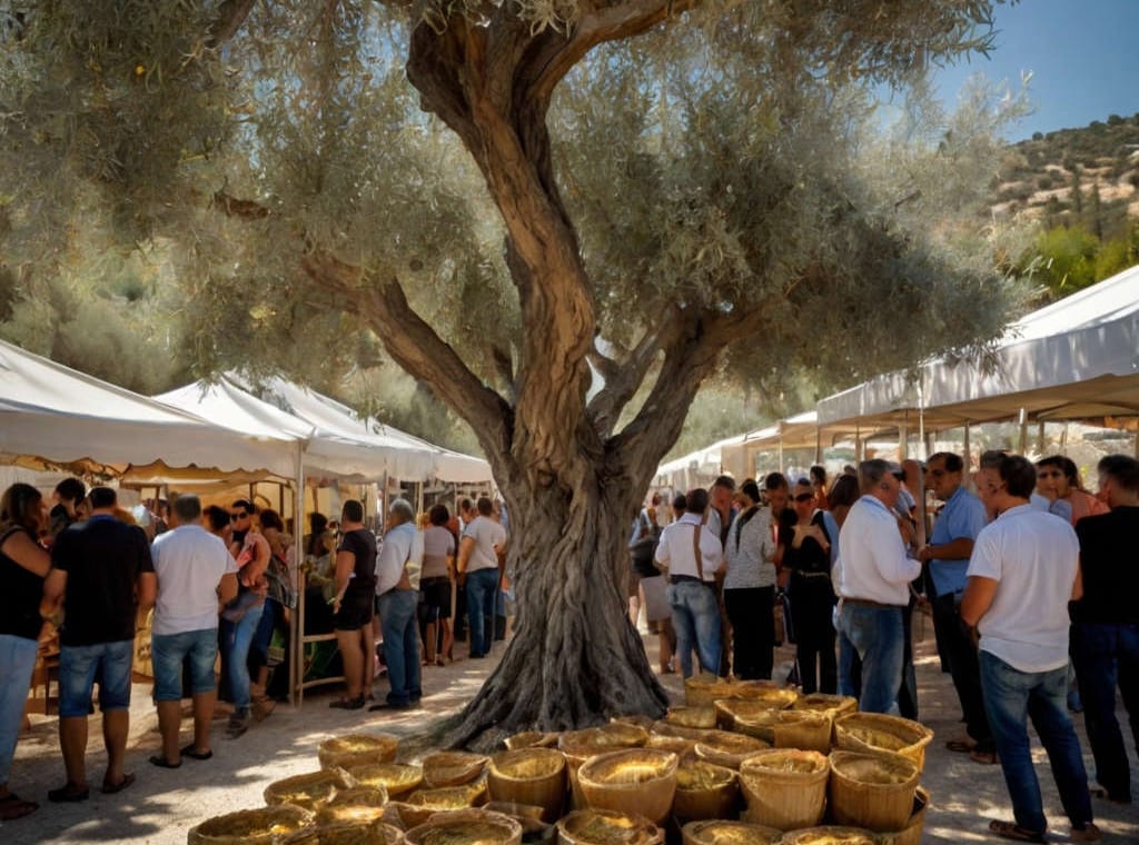 Olive Tree Festival in Analyontas