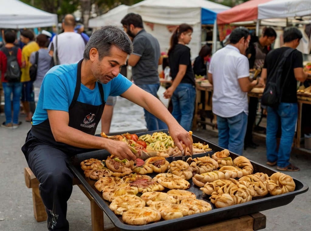 Street Food Art Festival in Palaichori Morphou