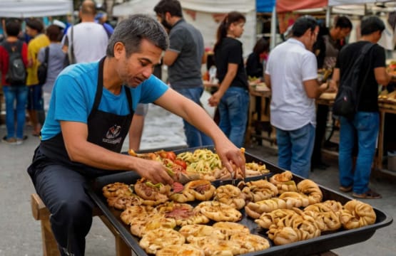Street Food Art Festival in Palaichori Morphou