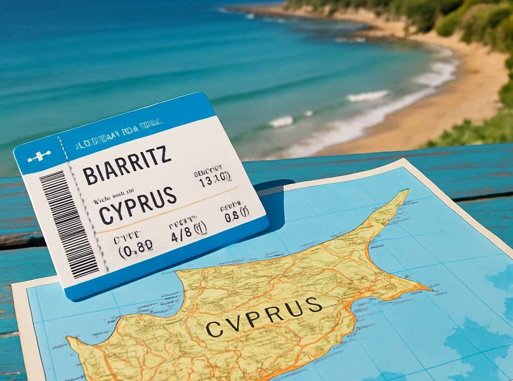 Booking Holidays to Cyprus From	Biarritz