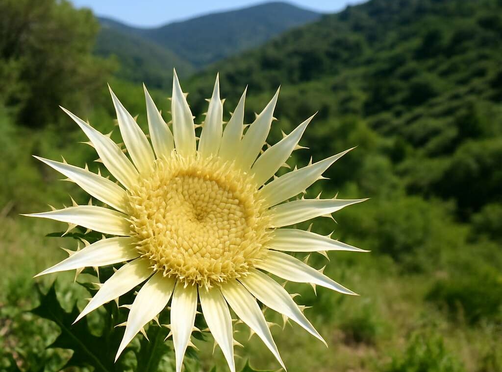 Cyprus Carline (endemic) Carlina pygmaea