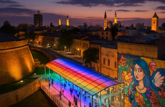 Cultural interest in divided Nicosia with cross-border art and history tours