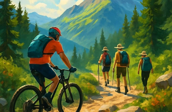Adventure tourism gaining popularity including diving, biking, and hiking 2025