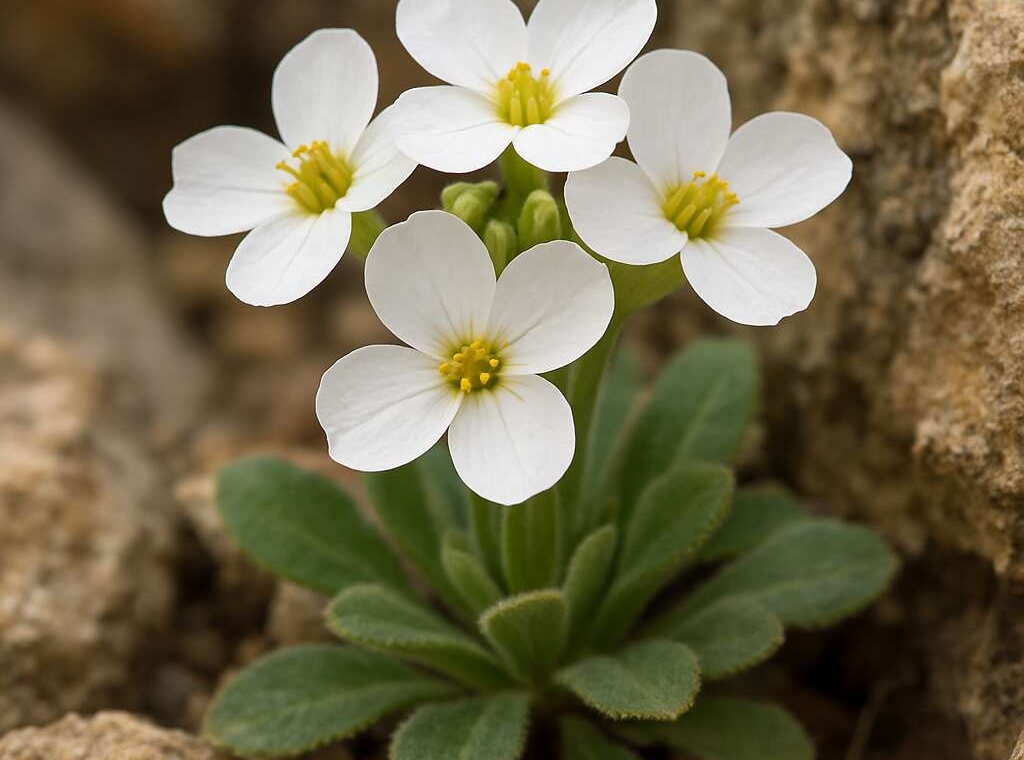 Akamas Rock-cress (endemic) Arabis cypria