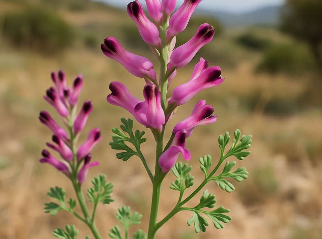 Cyprus Fumitory (endemic) Fumaria macrocarpa