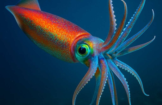 European Squid Loligo vulgaris