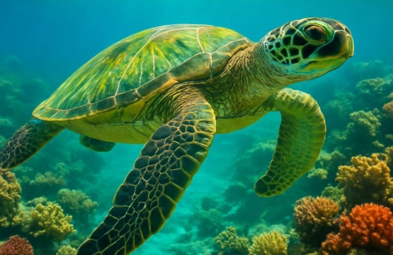 Green Sea Turtle Chelonia mydas
