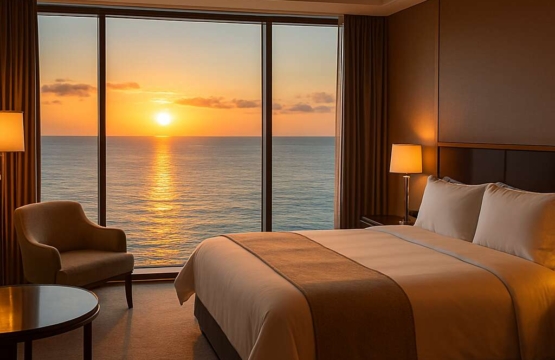 Panoramic sea‑view rooms