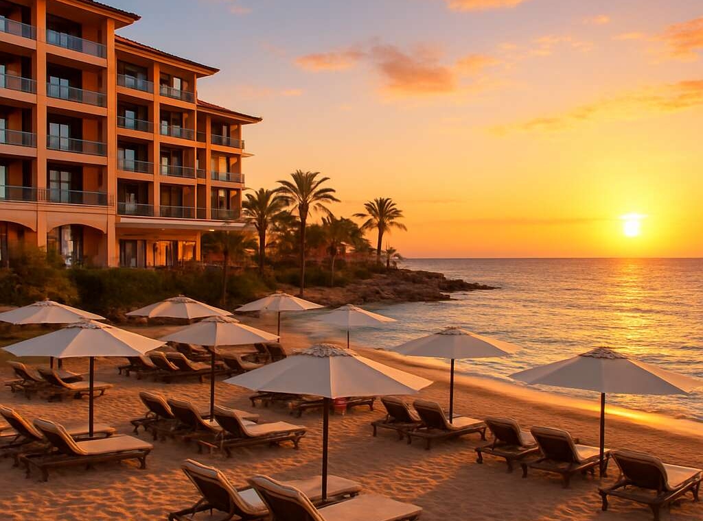 Latchi hotel near the beach