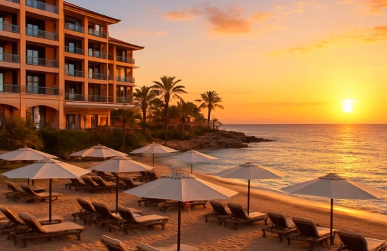 Latchi hotel near the beach