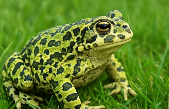 Green Toad Bufotes viridis
