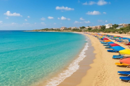 Geroskipou Municipal Beach / Riccos Beach (Paphos)