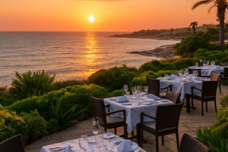 Seafront restaurant in Paphos