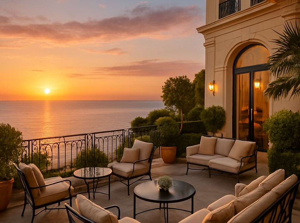 Mediterranean sea‑view hotel