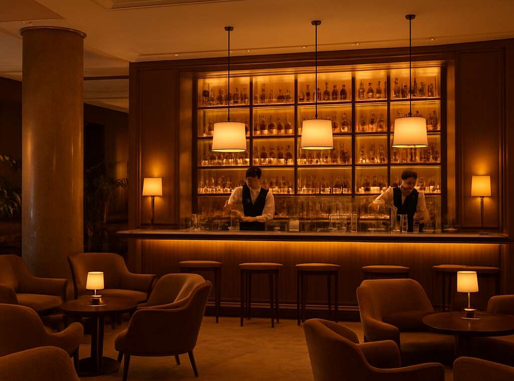 Hotel with bar and restaurant