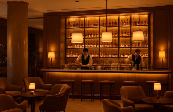 Hotel with bar and restaurant