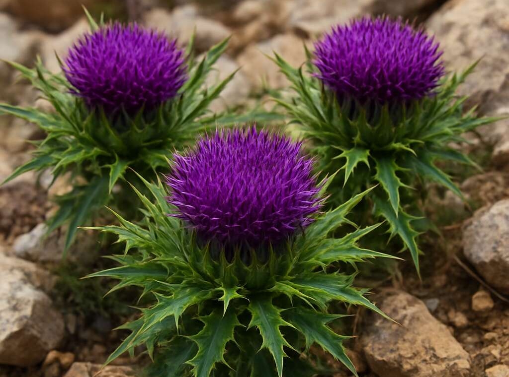 Cyprus Carline Thistle (endemic)	Carlina involucrata ssp. cyprica