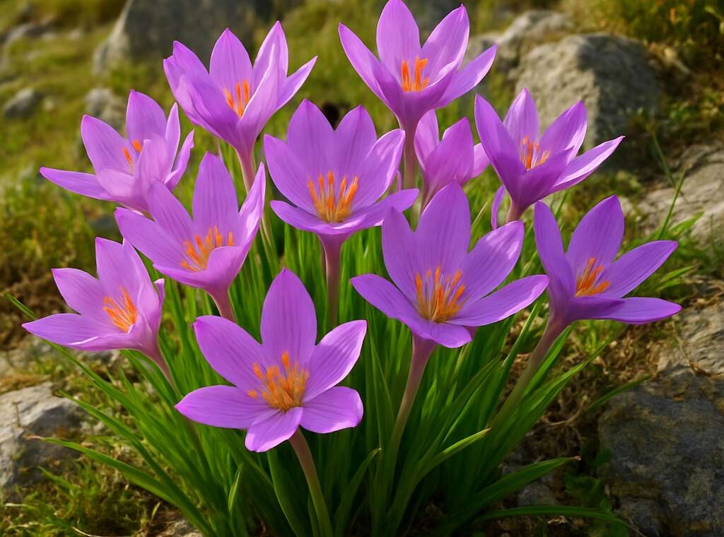 Autumn Crocus Colchicum troodi