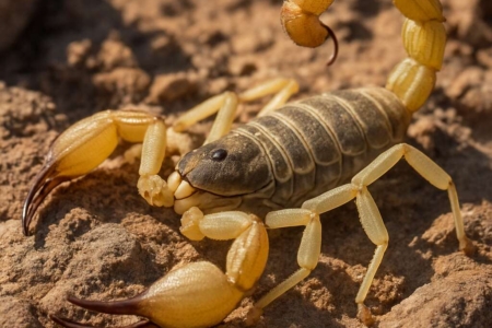 Cyprus Scorpion (endemic) Mesobuthus cyprius