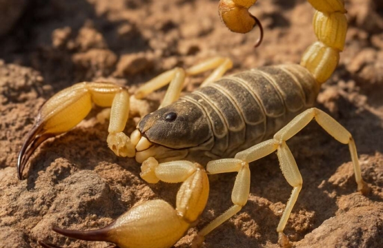 Cyprus Scorpion (endemic) Mesobuthus cyprius