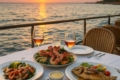 Hotel with fresh fish restaurant