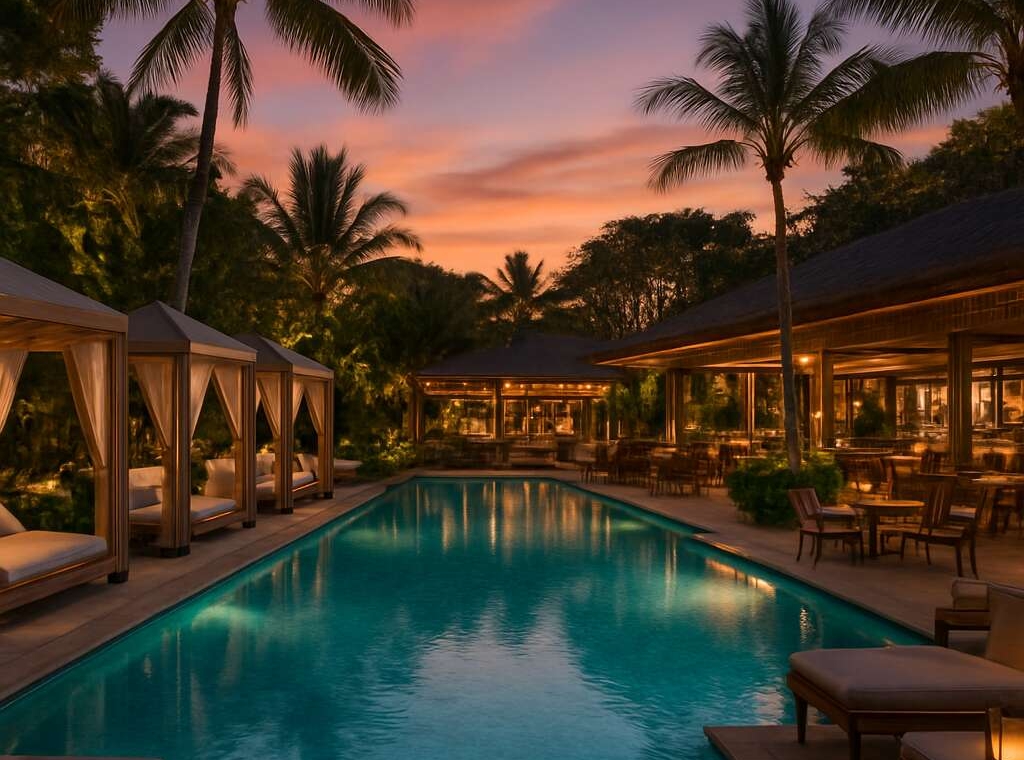 Resort with multiple restaurants and bars