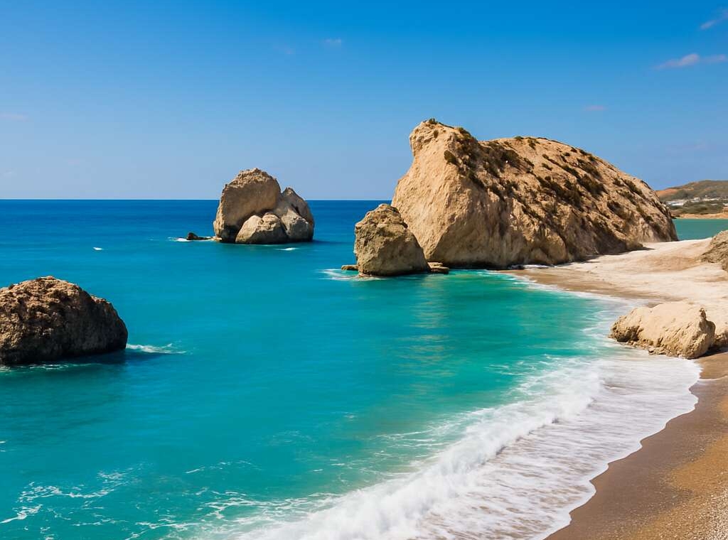 Petra tou Romiou Beach (Paphos)